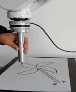 Towards Robust Physical Human Robot Interaction by an Adaptive Admittance Controller